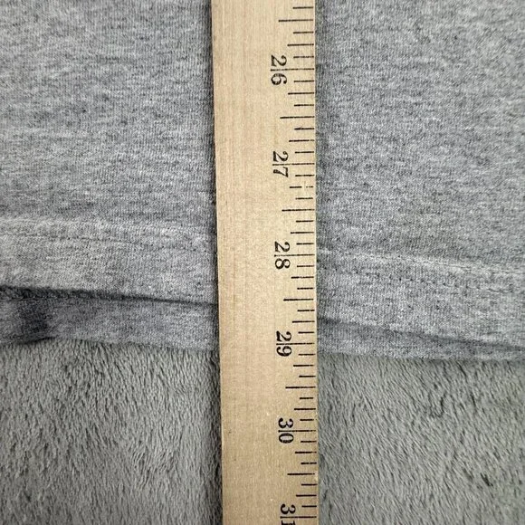 Vintage Bass Pro Shops Shirt Mens Large Gray American Flag Fish Fishing USA Made - Picture 11 of 12